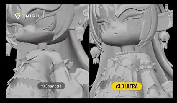 草图瞬间变身3D！AI巨兽Tripo 3.0震撼登场：200亿参数重塑三维未来